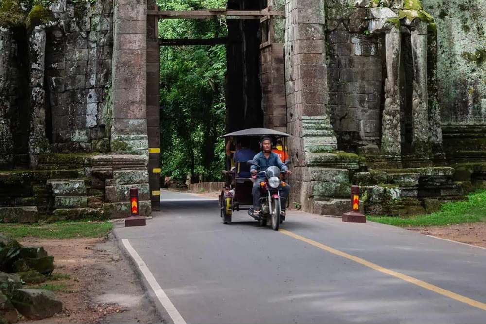 Cambodge tuk tuk